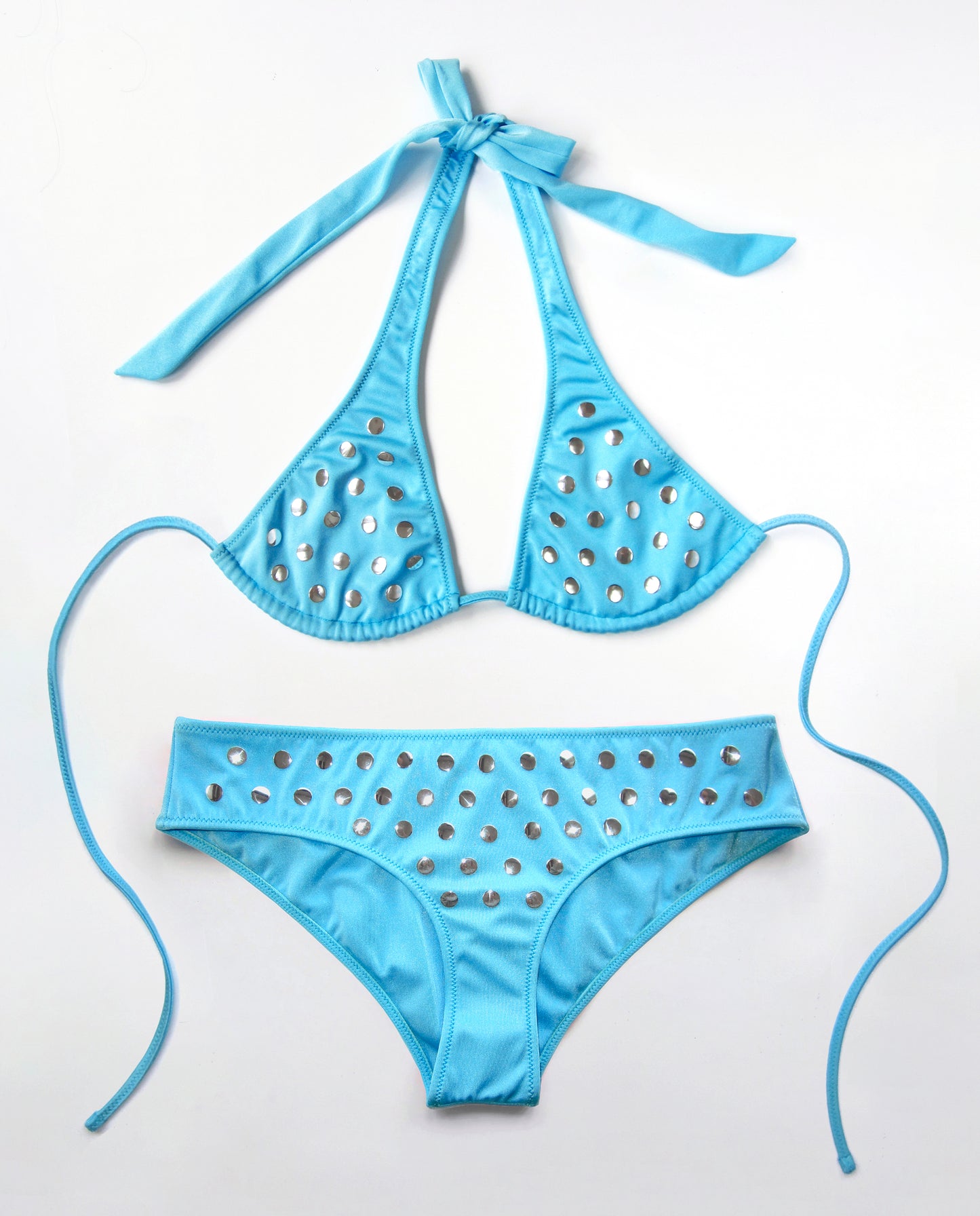 Glow Top - Aqua Blue