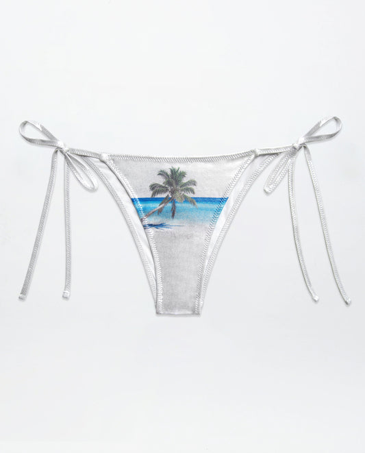 Palm Bottom - Metallic Silver